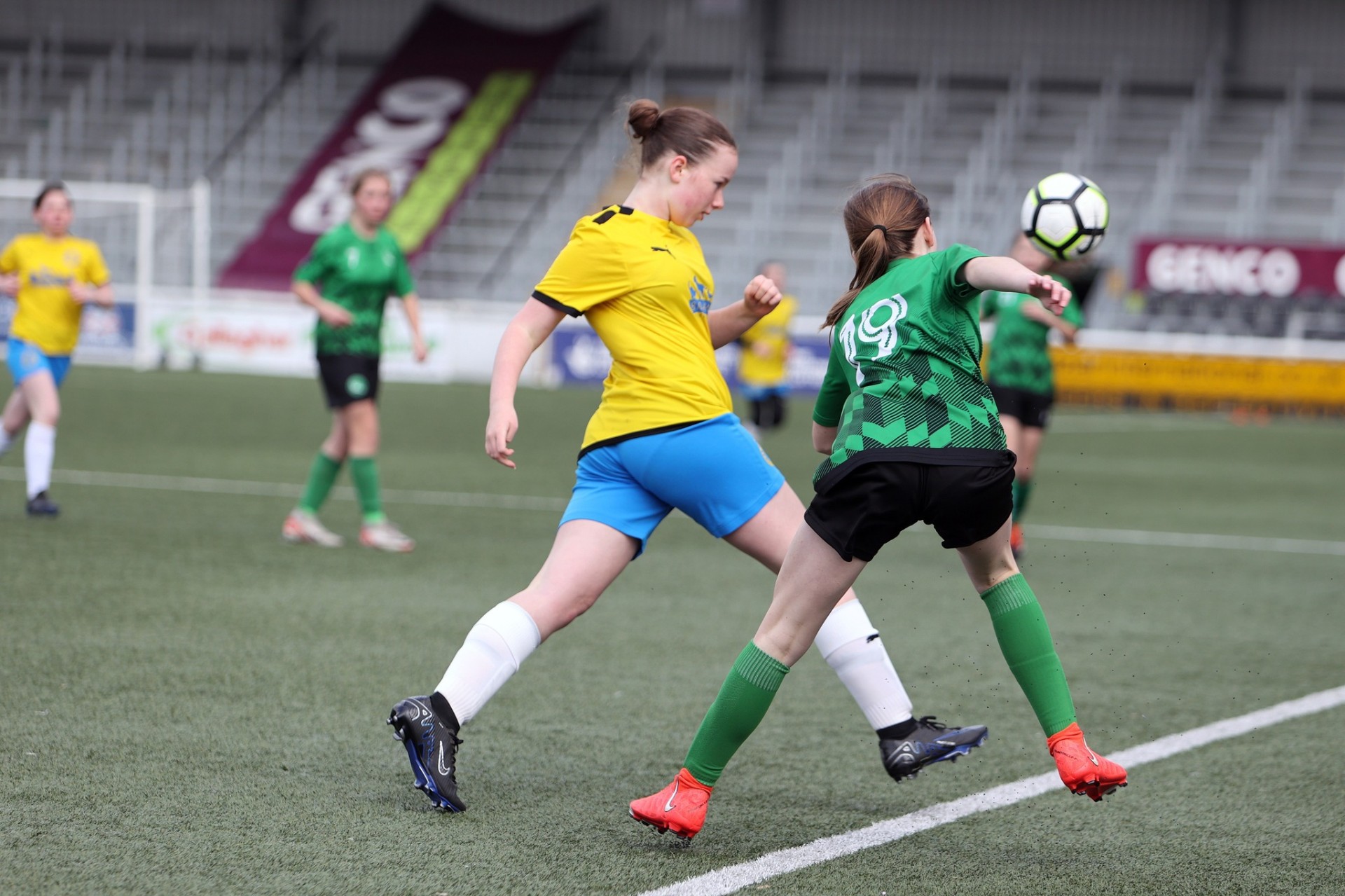 Girls Football at Langton Green CSA